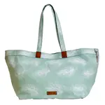 XL Feathers Canvas Tote - Le Papillon