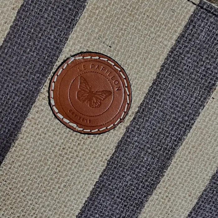 Burlap French Brown - Le Papillon