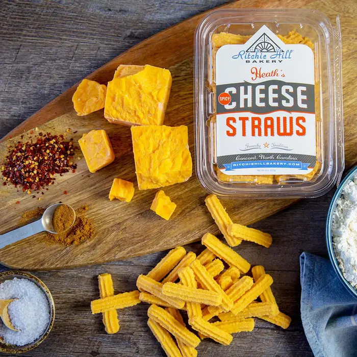 Heath's Cheese Straws Spicy - Ritchie Hill Bakery