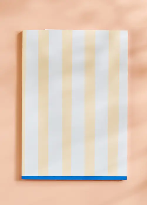 Butter Stripe Dot Grid Notebook- One & Only Paper