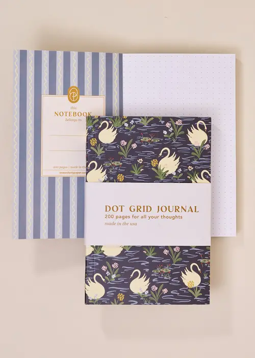 Peaceful Pond Perfect Bounds Dot Grid Journal- One & Only Paper