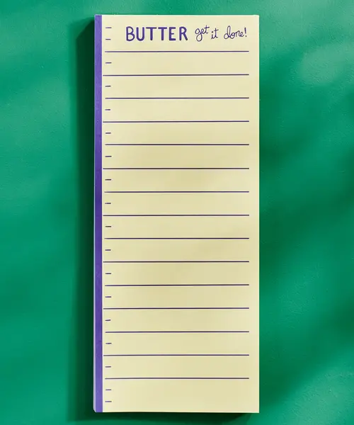 Butter Get It Done Notepad