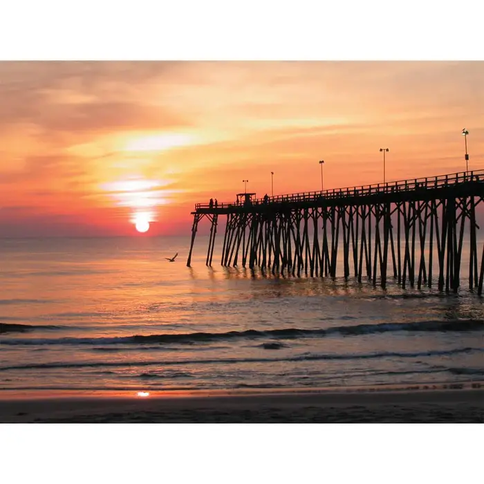 Sunrise Pier 550 Piece Puzzle - Heritage Puzzle