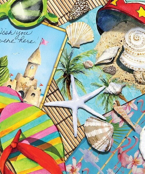 Wish You Were Here 550 Piece Puzzle