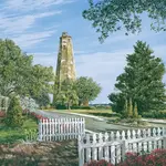 Bald Head Lighthouse 550 Piece Puzzle - Heritage Puzzle