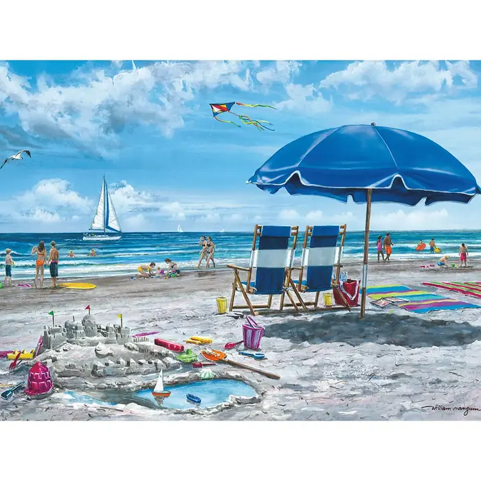 Fun in the Sun 550 Piece Puzzle - Heritage Puzzle