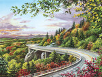 Majestic Byway 550 Piece Puzzle - Heritage Puzzle