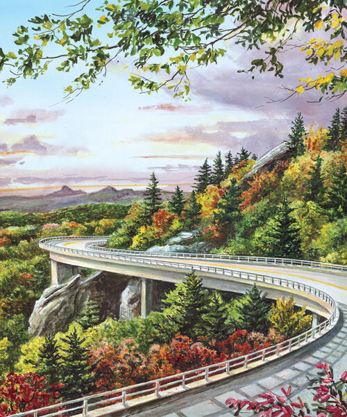 Majestic Byway 550 Piece Puzzle