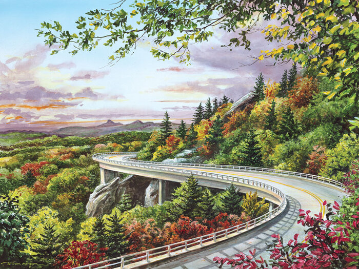 Majestic Byway 550 Piece Puzzle - Heritage Puzzle