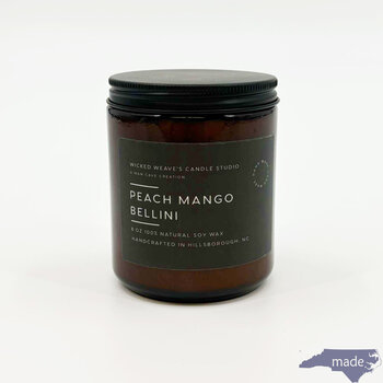 Peach Mango Bellini Soy Wax Candle