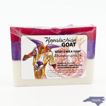 Pomegranate Goats Milk Bar Soap