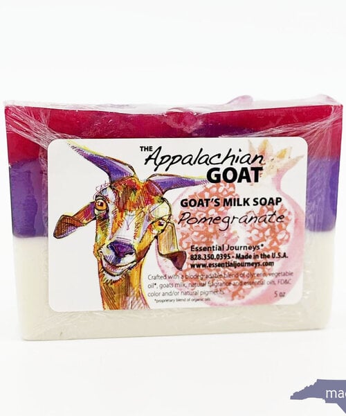 Pomegranate Goats Milk Bar Soap