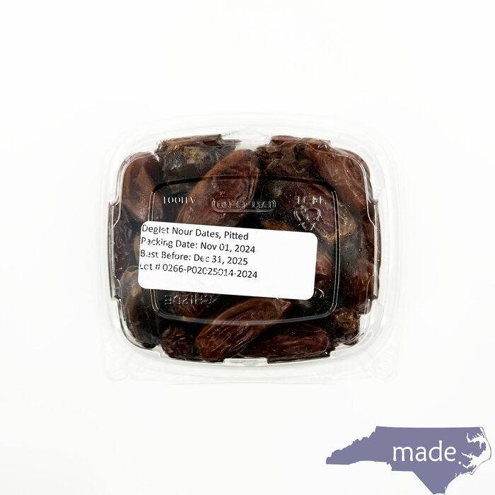 Organic Deglet Nour Date Fruit Pitted- CW Dressings