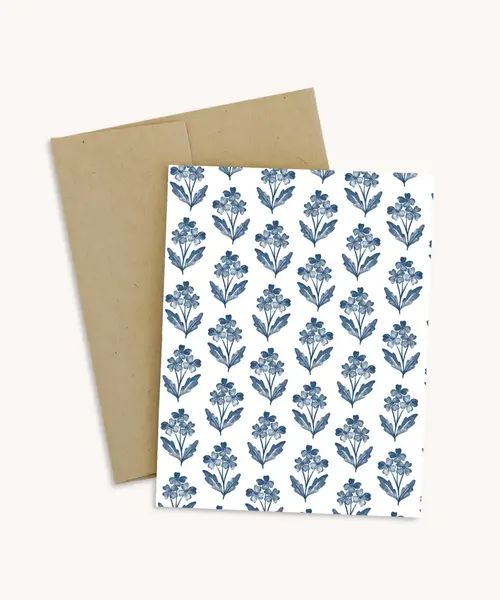Forget Me Nots Greeting Card