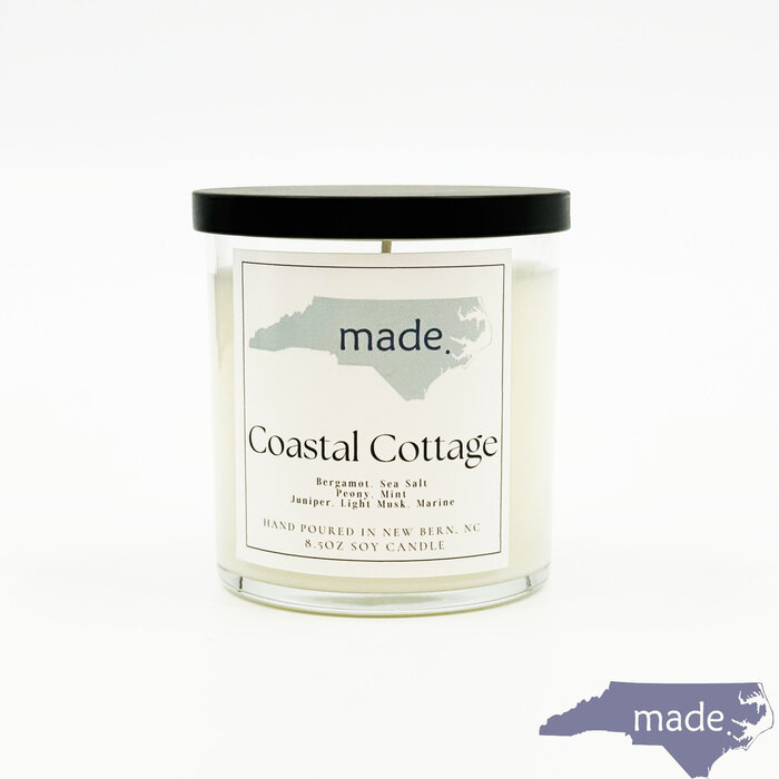 Soy Wax Candle 8.5 oz. - Made in NC
