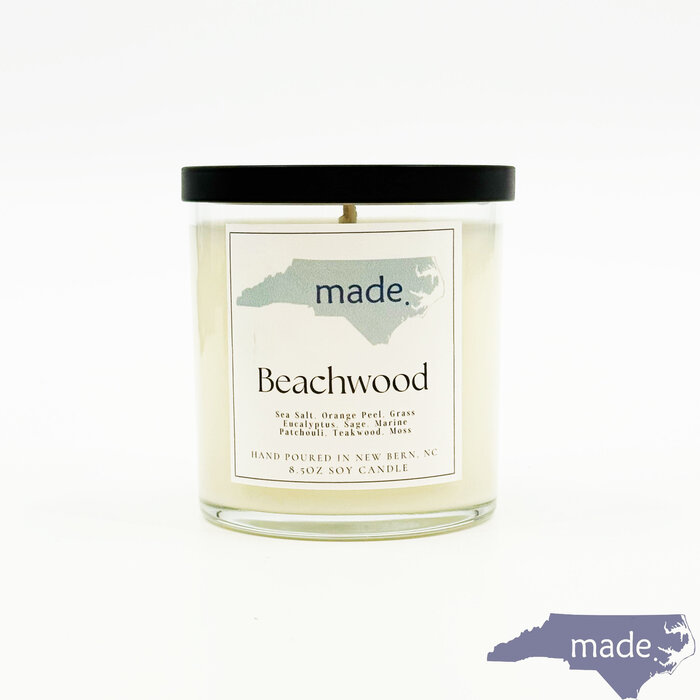 Soy Wax Candle 8.5 oz. - Made in NC