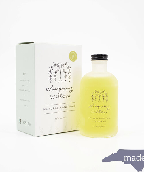 Lemongrass Liquid Hand Soap Glass Bottle