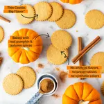 Pumpkin Spice Cookie Thins 9 oz. - Dewey's Bakery