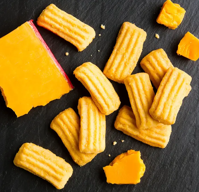 Classic Cheddar Cheese Straws 4.5 oz. - Dewey's Bakery