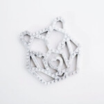 Bailey Bear Teether Marble - Leo+Cullie
