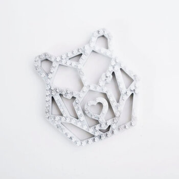 Bailey Bear Teether Marble