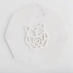 Bailey Bear Teether Snow - Leo+Cullie