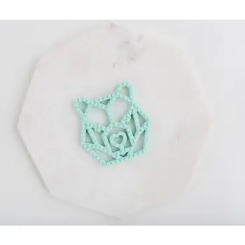 Bailey Bear Teether Seafoam