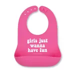 Wonder Bib Girls Just Wanna Have Fun - Bella Tunno