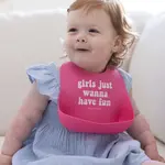 Wonder Bib Girls Just Wanna Have Fun - Bella Tunno