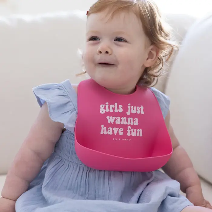 Wonder Bib Girls Just Wanna Have Fun - Bella Tunno