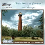Wild Horses at Currituck 550 Piece Puzzle - Heritage Puzzle