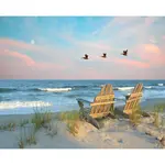 Coastal Moonrise 1000 Piece Puzzle - Heritage Puzzle
