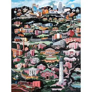 Raleigh NC 550 Piece Puzzle