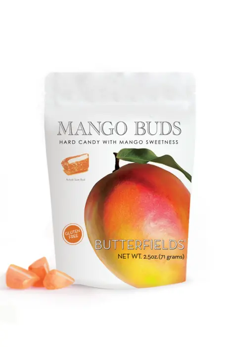 Mango Buds 2.5 oz. Peg Bag -  Butterfields Candy