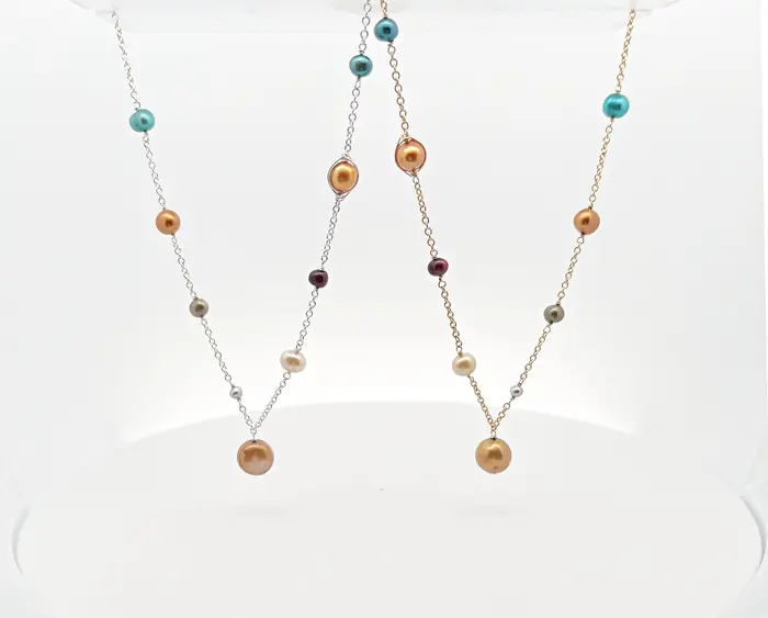 Solar System Necklace - The Pearled Squirrel