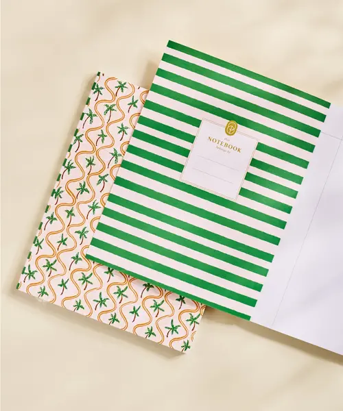 Sunset Palms Lined Journal