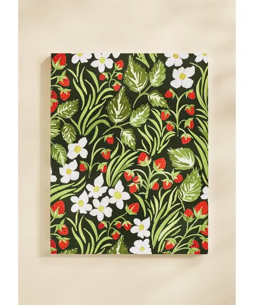 Wild Strawberry Lined Journal