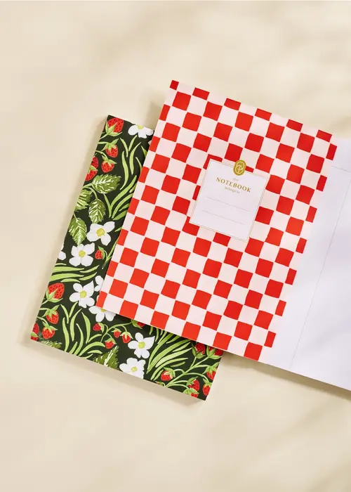 Wild Strawberry Lined Journal - One & Only Paper