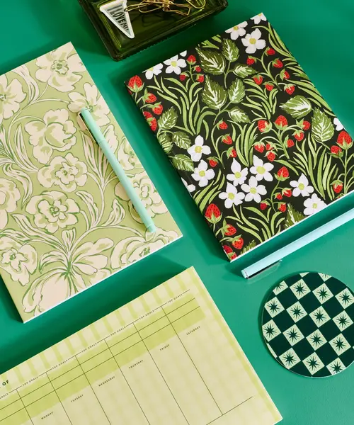 Wild Strawberry Lined Journal