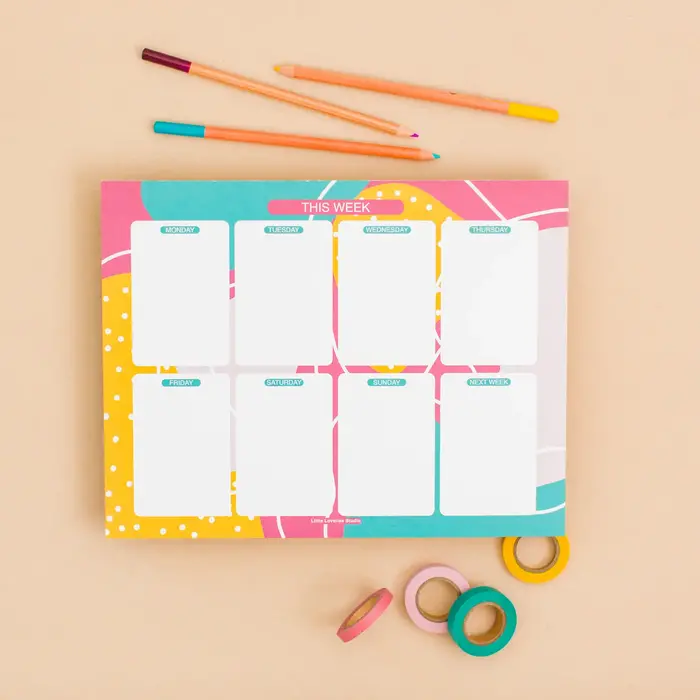 This Week Notepad - Little Lovelies