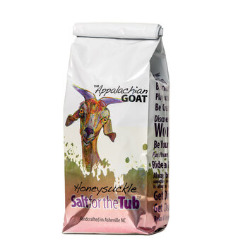 Honeysuckle Goats Milk Bath Salts 16 oz.