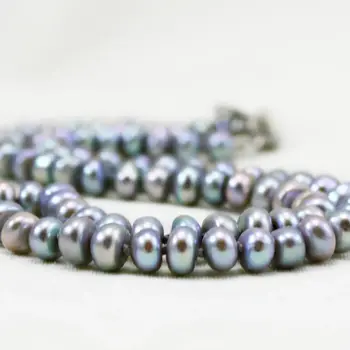 Grey Freshwater Pearl Necklace