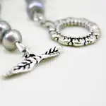 Grey Freshwater Pearl Necklace - The Pearled Squirrel