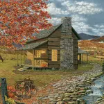 A Smoky Mountain Harvest 1000 Piece Puzzle - Heritage Puzzle