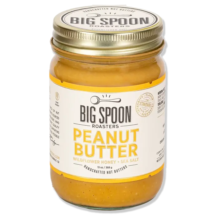 Peanut Butter with Wildflower Honey - Big Spoon Roasters 13 oz