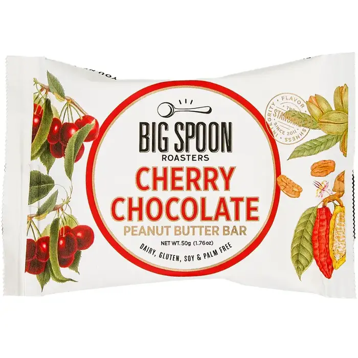 Cherry Chocolate Peanut Butter Bar - Big Spoon Roasters