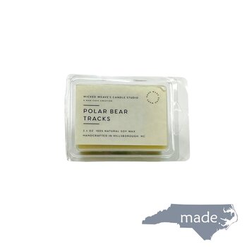 Polar Bear Tracks Soy Wax Melts- Wicked Weave's Candle Studio
