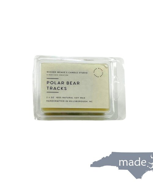 Polar Bear Tracks Soy Wax Melts- Wicked Weave's Candle Studio