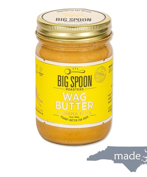 Banana Flax Wag Butter - Big Spoon Roasters 13 oz