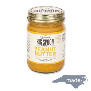 Peanut Butter with Wildflower Honey - Big Spoon Roasters 13 oz